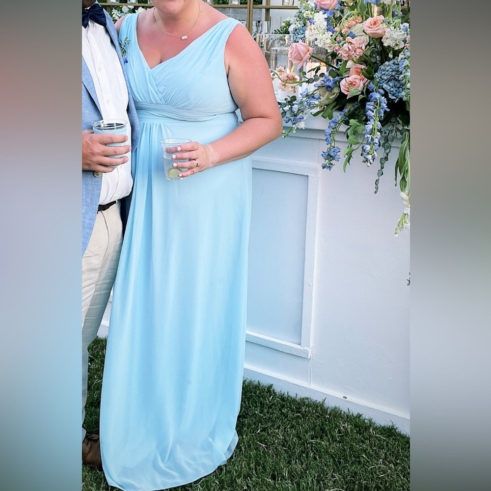 Light Blue Sleeveless Dress